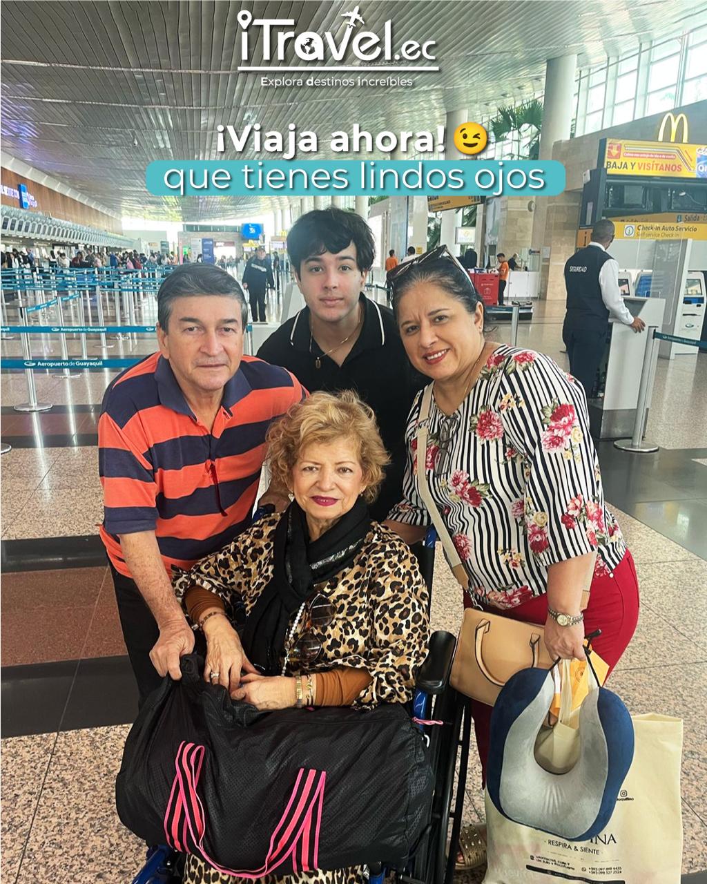 Personas viajando y disfrutando de un destino en un entorno inclusivo.